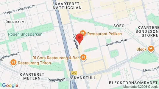 Apartments for rent i Södermalm - kort over placeringen