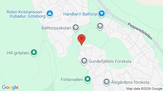 Apartments for rent i Mölndal - kort over placeringen