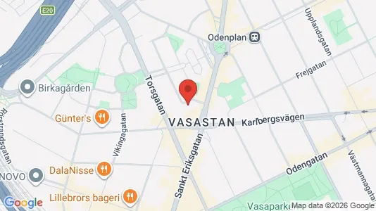 Apartments for rent i Vasastan - kort over placeringen