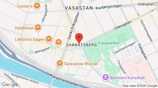 Apartments for rent i Stockholm City - kort over placeringen