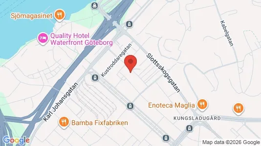 Apartments for rent i Majorna-Linné - kort over placeringen