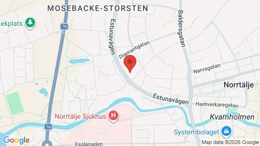 Apartments for rent i Norrtälje - kort over placeringen