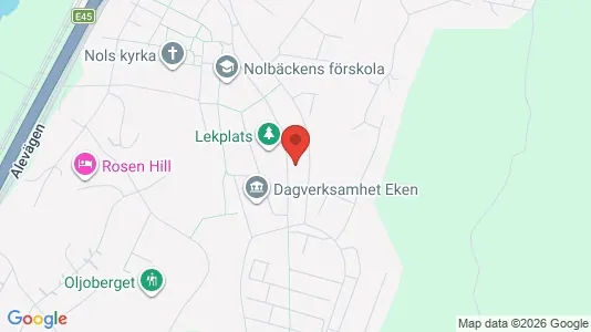 Apartments for rent i Ale - kort over placeringen