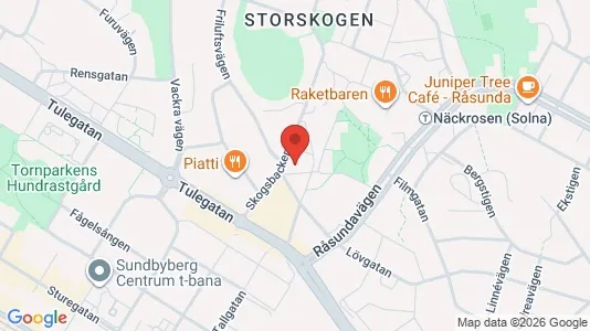 Apartments for rent i Sundbyberg - kort over placeringen
