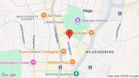 Apartments for rent i Gothenburg City Centre - kort over placeringen