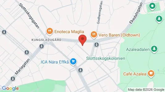 Apartments for rent i Majorna-Linné - kort over placeringen