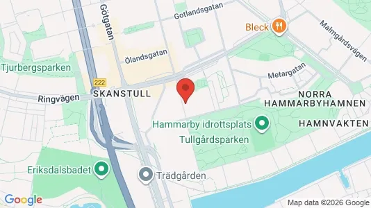 Apartments for rent i Södermalm - kort over placeringen