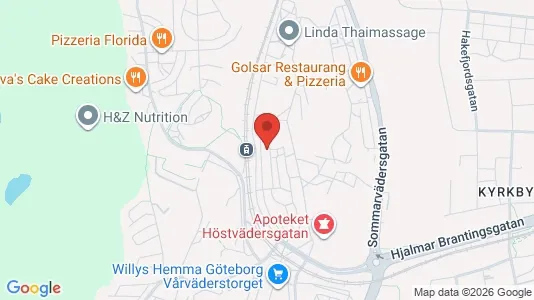 Apartments for rent i Västra hisingen - kort over placeringen