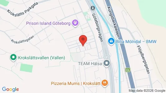 Apartments for rent i Mölndal - kort over placeringen