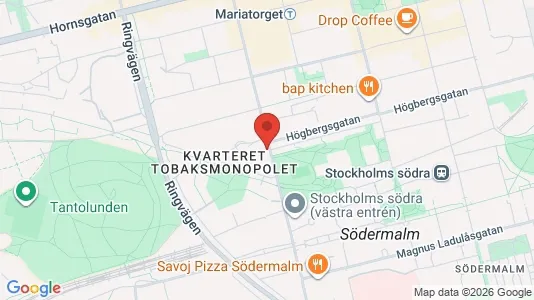 Apartments for rent i Södermalm - kort over placeringen