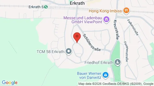 Apartments for rent i Mettmann - kort over placeringen