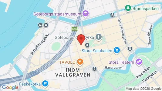 Apartments for rent i Gothenburg City Centre - kort over placeringen