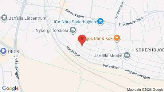Apartments for rent i Järfälla - kort over placeringen