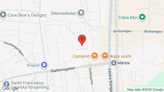 Apartments for rent i Sigtuna - kort over placeringen