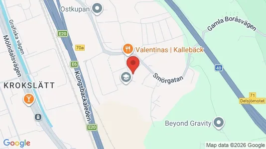 Apartments for rent i Örgryte-Härlanda - kort over placeringen