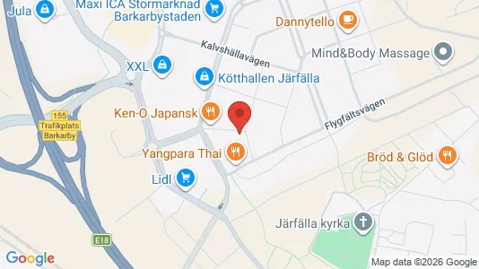 Apartments for rent i Järfälla - kort over placeringen