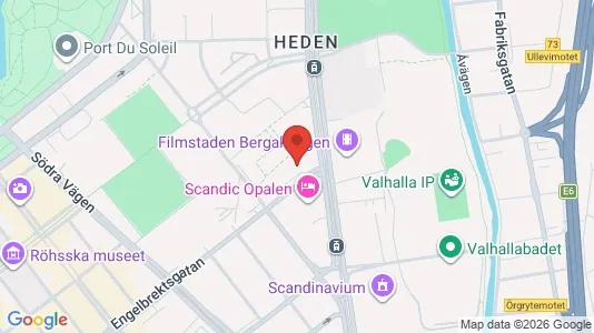 Apartments for rent i Gothenburg City Centre - kort over placeringen