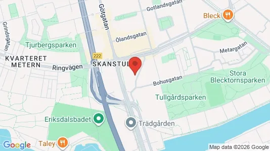 Apartments for rent i Södermalm - kort over placeringen