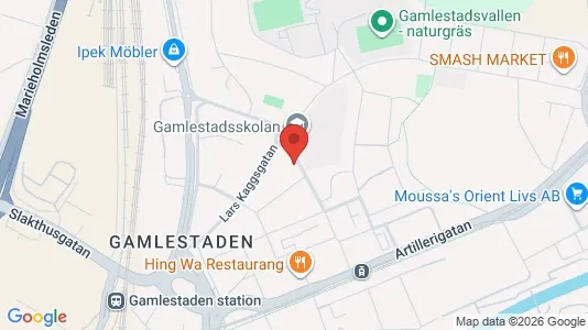 Apartments for rent i Gothenburg East - kort over placeringen