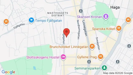 Apartments for rent i Gothenburg City Centre - kort over placeringen