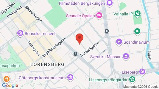 Apartments for rent i Örgryte-Härlanda - kort over placeringen