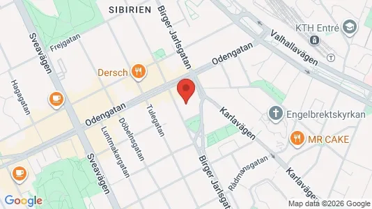 Apartments for rent i Vasastan - kort over placeringen