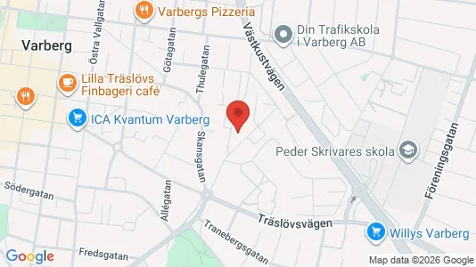 Apartments for rent i Varberg - kort over placeringen