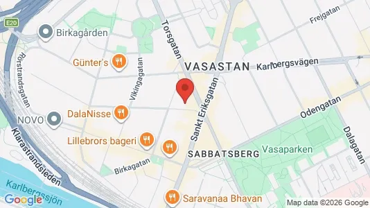 Apartments for rent i Vasastan - kort over placeringen