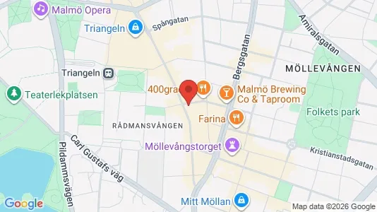 Apartments for rent i Sofielund - kort over placeringen