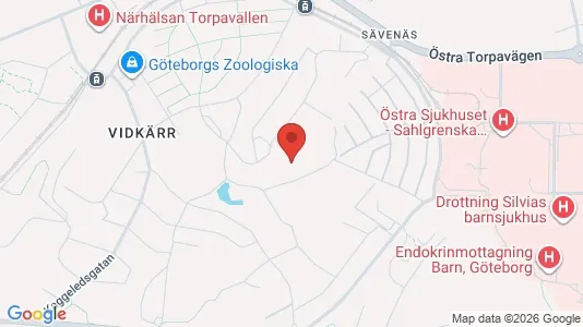 Apartments for rent i Örgryte-Härlanda - kort over placeringen