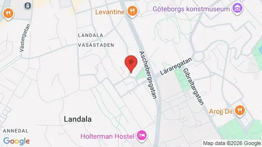 Apartments for rent i Gothenburg City Centre - kort over placeringen