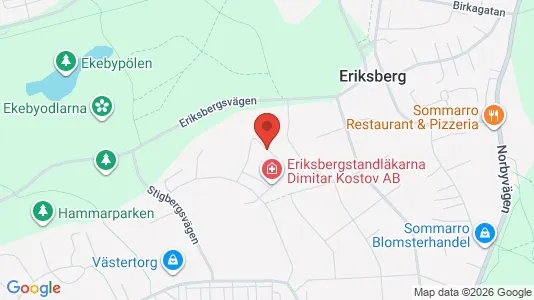 Apartments for rent i Uppsala - kort over placeringen