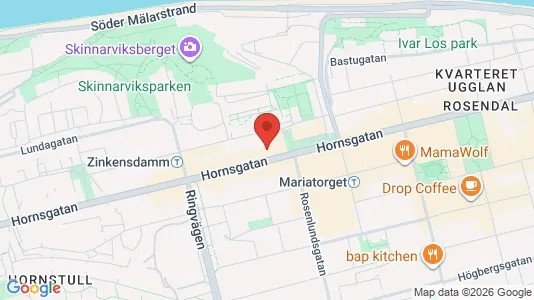 Apartments for rent i Södermalm - kort over placeringen