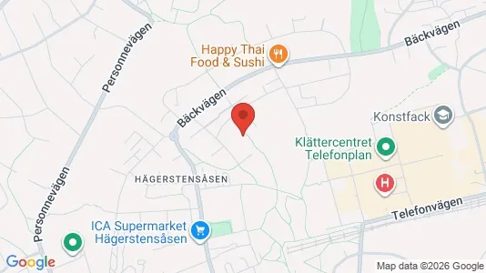 Apartments for rent i Stockholm South - kort over placeringen