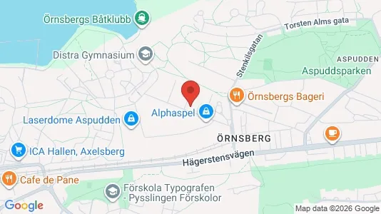 Apartments for rent i Stockholm South - kort over placeringen