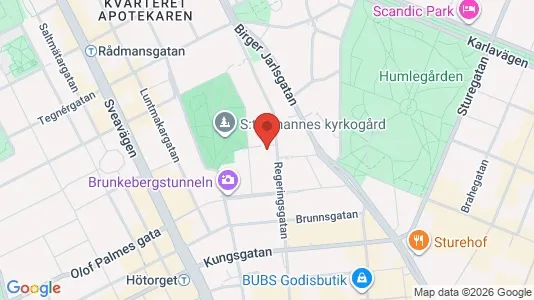 Apartments for rent i Stockholm City - kort over placeringen
