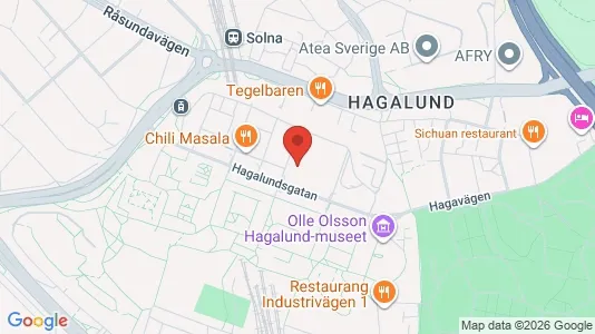 Apartments for rent i Solna - kort over placeringen