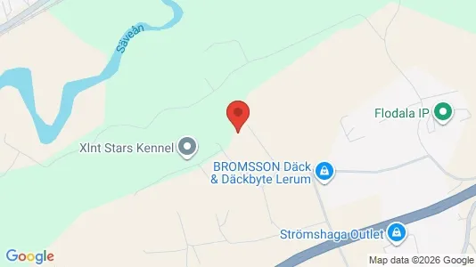 Apartments for rent i Lerum - kort over placeringen