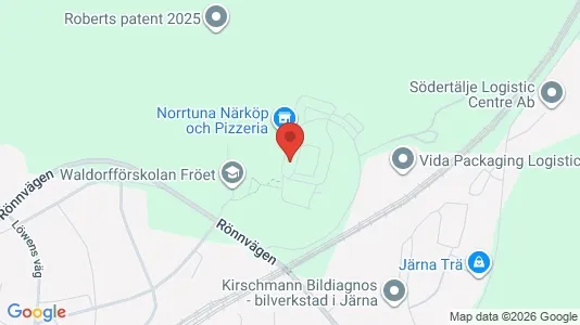 Apartments for rent i Södertälje - kort over placeringen