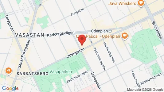 Apartments for rent i Vasastan - kort over placeringen