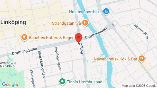 Apartments for rent i Linköping - kort over placeringen