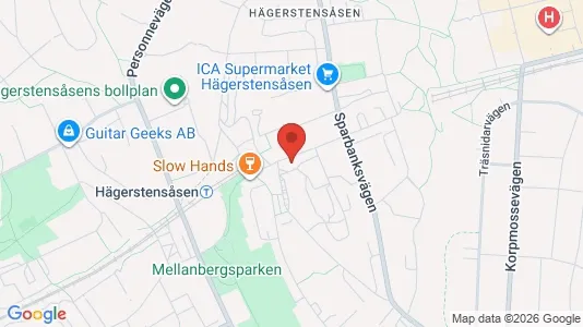 Apartments for rent i Stockholm South - kort over placeringen