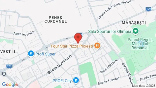 Apartments for rent i Ploieşti - kort over placeringen