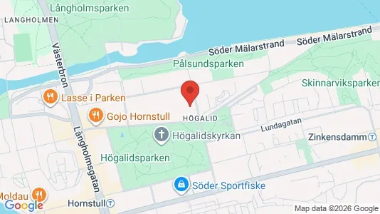 Apartments for rent i Södermalm - kort over placeringen