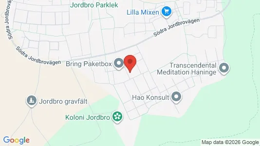 Apartments for rent i Haninge - kort over placeringen