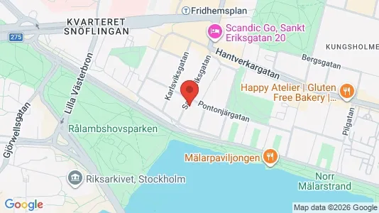 Apartments for rent i Kungsholmen - kort over placeringen