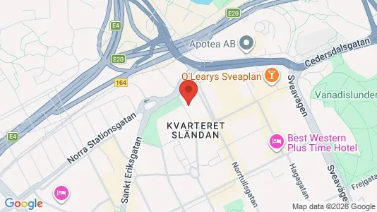 Apartments for rent i Vasastan - kort over placeringen