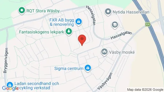 Apartments for rent i Upplands Väsby - kort over placeringen