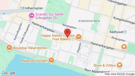 Apartments for rent i Kungsholmen - kort over placeringen