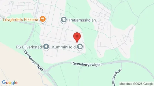 Apartments for rent i Angered - kort over placeringen